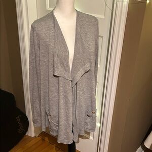Dana Buchman Heather Gray Women's Cardigan